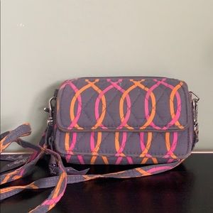 Vera Bradley wristlet and cross body combo